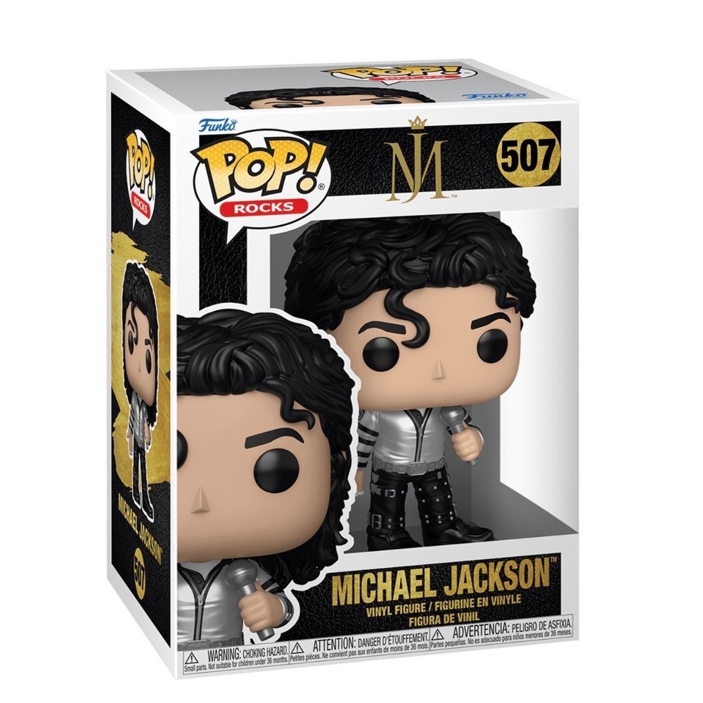 Funko King of Pop Michael Jackson Bad Era Vinyl Figure 507 Pop Rocks Collectible